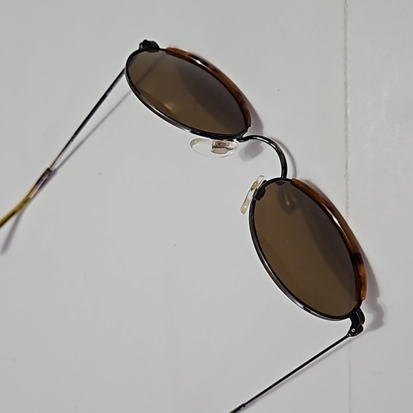 Liz Claiborne Wire Rim Tortoise Unisex Frames Only Sunglasses #E-32 - Picture 8 of 13